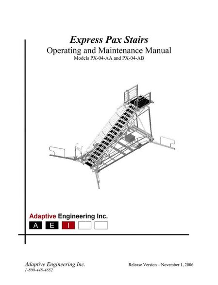 Express KCI GSE Pax Aircraft Passenger Boarding Stairs