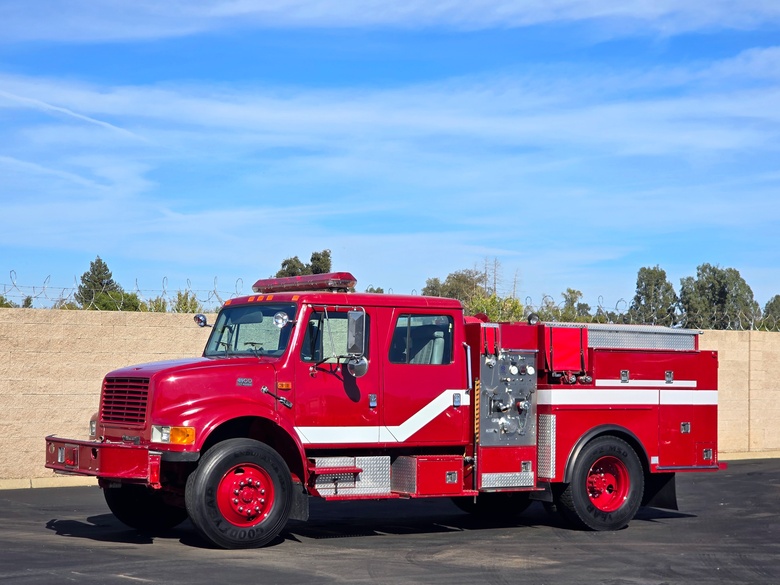 1999 International 4900 Type 3 Fire Pumper
