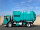 2001 Peterbilt 320 Amrep Automated Side Loader Garbage Truck