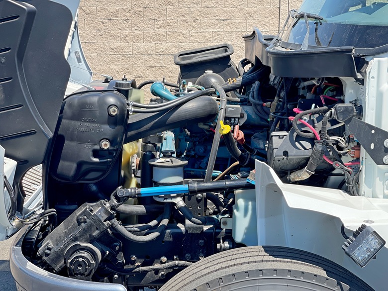 2005 International 4300 Tymco 600 BAH Air Street Sweeper