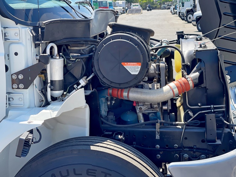 2005 International 4300 Tymco 600 BAH Air Street Sweeper