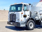 2008 Autocar Heil Rapid Rail 32 Yard Side Loader Garbage Truck