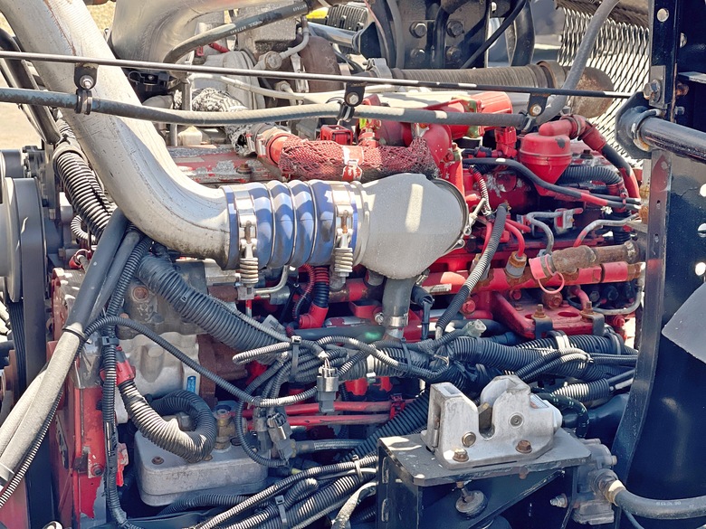 2008 Autocar Heil Rapid Rail 32 Yard Side Loader Garbage Truck