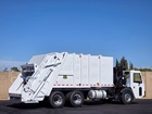 2008 CCC LET Low Entry Pak-Mor Rear Loader Garbage Truck