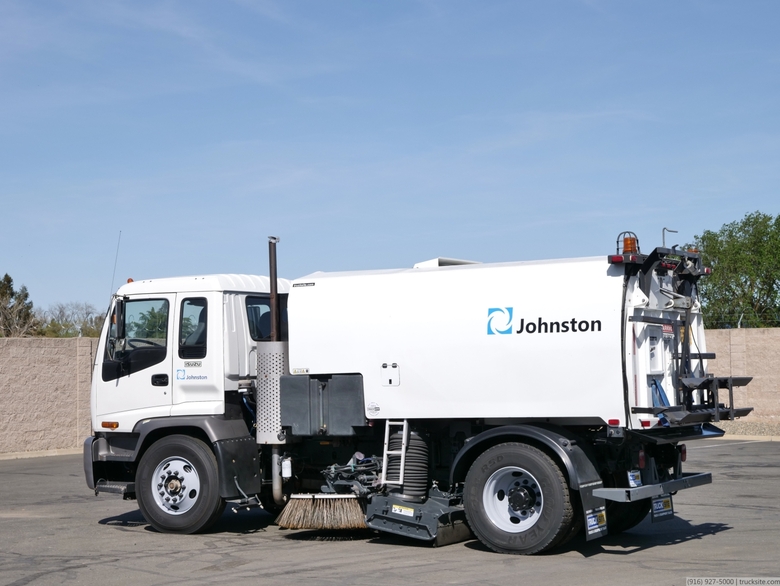 2008 Isuzu Johnston RT655 Regenerative Air Street Sweeper