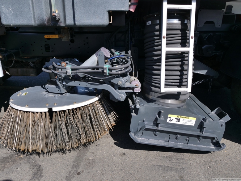 2008 Isuzu Johnston RT655 Regenerative Air Street Sweeper