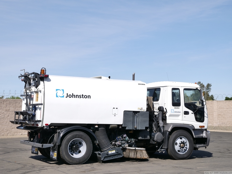 2008 Isuzu Johnston RT655 Regenerative Air Street Sweeper