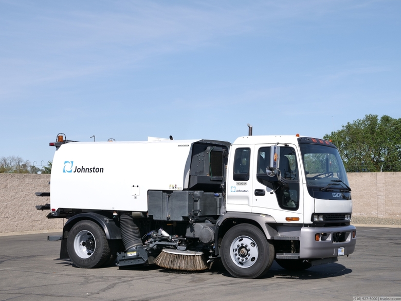 2008 Isuzu Johnston RT655 Regenerative Air Street Sweeper