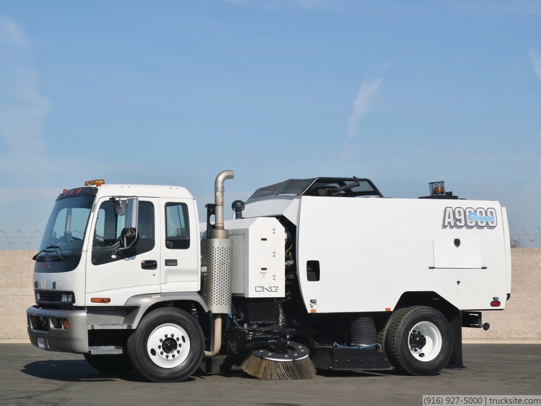 2009 GMC Schwarze A9000 CNG Air Street Sweeper