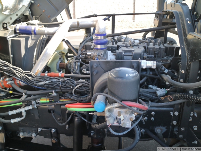 2009 GMC Schwarze A9000 CNG Air Street Sweeper