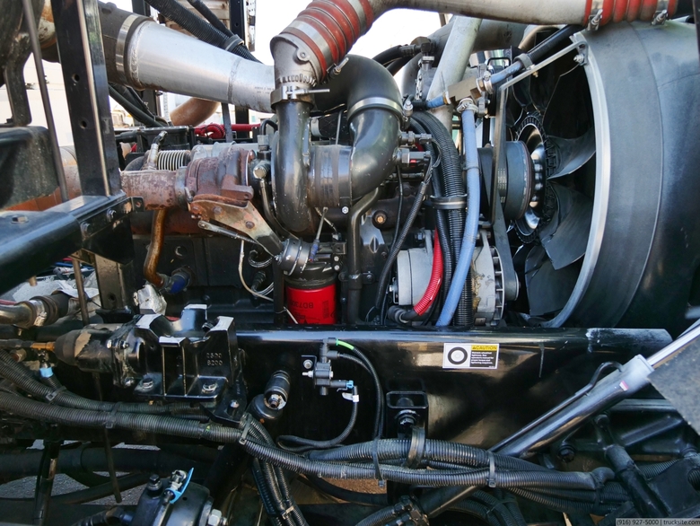 2009 Peterbilt Amrep LNG 36 Yard Auto Side Loader