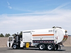 2009 CCC Labrie Expert 2000 Side Load Garbage Truck