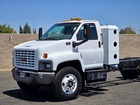 2009 GMC C7500 CNG Single Axle Cab & Chassis