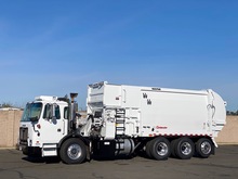2011 Autocar Wayne Curbtender 31 Yard Side Loader Garbage Truck