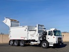 2011 Autocar Wayne Curbtender 31 Yard Side Loader Garbage Truck
