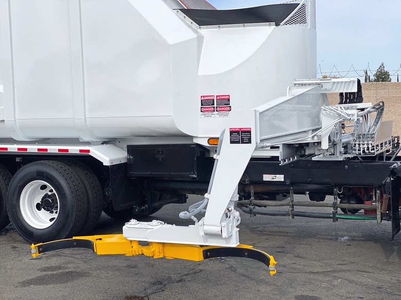 2011 Peterbilt Heil Rapid Rail 33 YD CNG ASL Garbage Truck