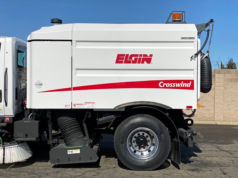 2011 International Elgin Crosswind FSX Airport Runway Sweeper