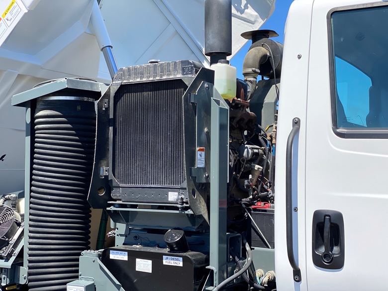 2011 International 4300 Elgin Crosswind Air Street Sweeper