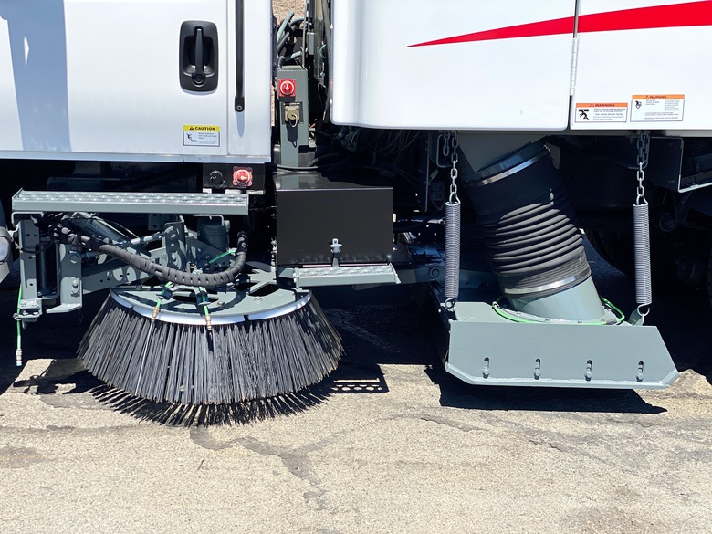 2011 International 4300 Elgin Crosswind Air Street Sweeper