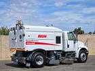 2011 International Crosswind Vacuum Street Sweeper