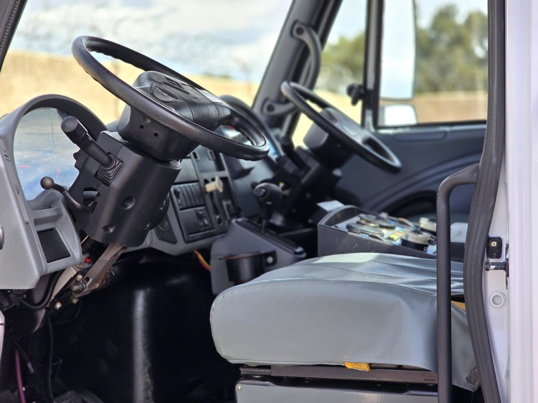 2011 International Crosswind Vacuum Street Sweeper