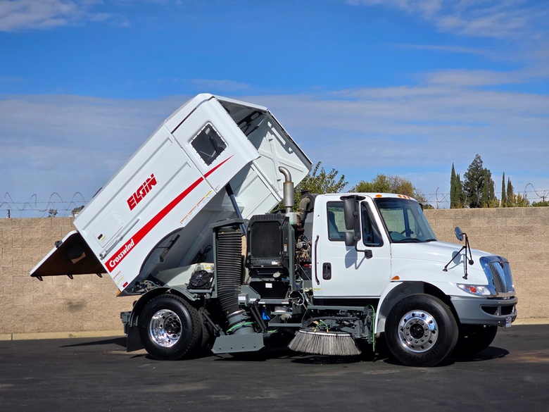 2011 International 4300 Elgin Crosswind J Street Sweeper