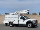 2012 Ford F550 Altec AT37G Articulating Bucket Truck