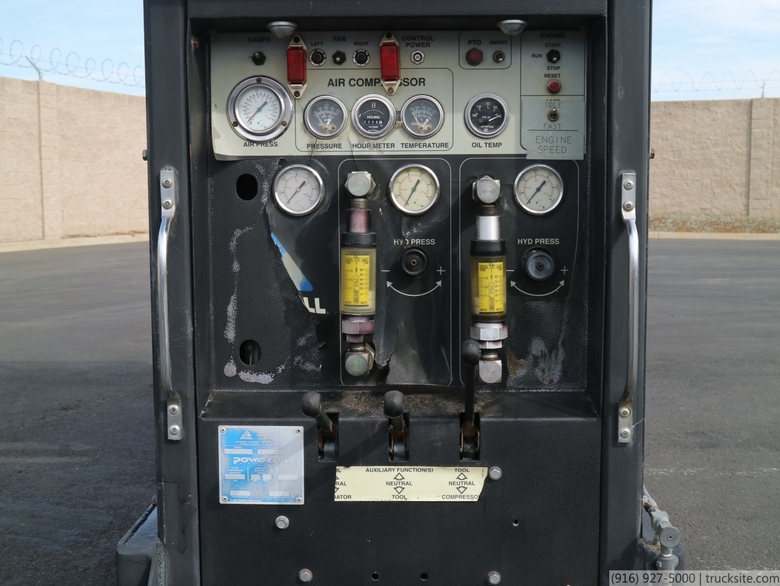 PowerAll 165 CFM Skid Mounted Air Compressor / Generator