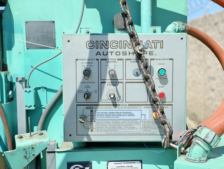 Cincinnati 90AS x 8FT Autoshape CNC Forming Center Press Brake