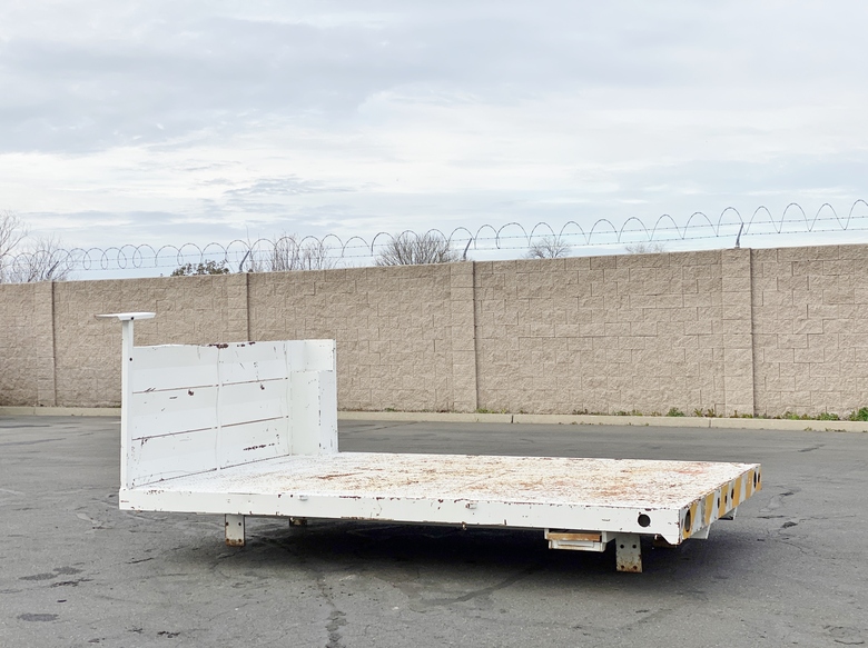 12' Diamond Plate Flatbed Truck Body