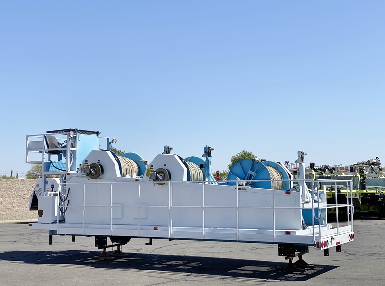 2007 TSE International DPT 40B Skid Tensioner Puller Skid Body