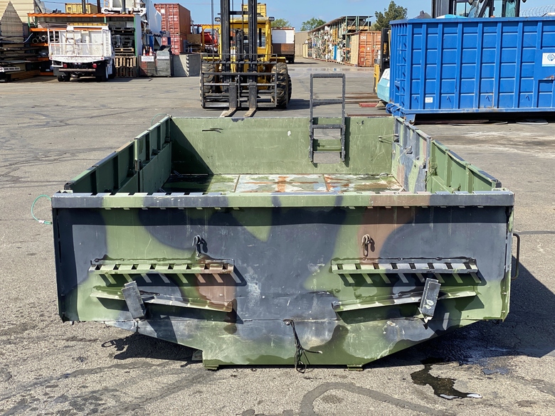 14' Oshkosh MTV Military Flatbed Stake Truck Body